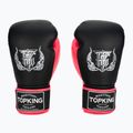 Рукавиці боксерські Top King Reborn Boxing Semi Leather black/pink