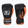 Рукавиці боксерські Top King Reborn Boxing Semi Leather black/orange