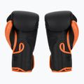 Рукавиці боксерські Top King Reborn Boxing Semi Leather black/orange 2