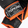 Рукавиці боксерські Top King Reborn Boxing Semi Leather black/orange 4