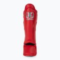 Захист для гомілок та стоп Top King Pro Semi Leather red 3