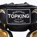 Шолом боксерський Top King Empower black/gold 4
