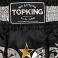 Шорти для тренувань Top King Thai Boxing black/white/gold 3