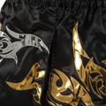 Шорти для тренувань Top King Thai Boxing black/white/gold 4