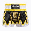 Шорти для тренувань Top King Thai Boxing black/gold/white
