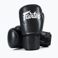 Боксерські рукавички для любителів Fairtex чорні 4