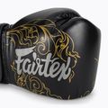 Fairtex Glory Kickboxing Competition Тренувальні боксерські рукавички чорні/золоті 5