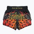 Шорти для тренувань з таїландського боксу Fairtex BS1921 "Вулкан" чорні 2