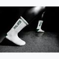 Шкарпетки Fairtex "Муай Тай" білі/зелені 3