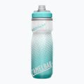 Пляшка велосипедна CamelBak Podium Chill 620 мл grey/ teal stripe 3