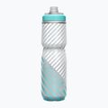 Пляшка велосипедна CamelBak Podium Chill 710 мл grey/ teal stripe 3