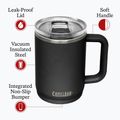 Кружка термічна CamelBak Thrive Mug Insulated SST 470 мл black 6