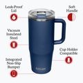 Кружка термічна CamelBak Thrive Mug Insulated SST 950 мл navy 5