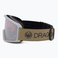 Маска лижна  DRAGON DXT OTG block biege/lumalens silver ion 47022-512 4