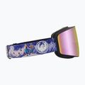 Маска лижна DRAGON PXV dennis renalter/lumalens pink ion/lumalens dark smoke 38280/6534232 10