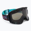 Окуляри гірськолижні DRAGON D1 OTG rattle can/lumalens dark smoke/lumalens flash blue 2