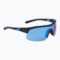 Окуляри сонцезахисні Nike Show X1 matte black/blue mirror