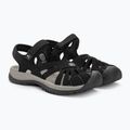 Жіночі босоніжки KEEN Rose чорні/нейтрально-сірі 4