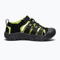 Сандалі дитячі KEEN Newport H2 black/lime green 3