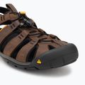 Сандалі чоловічі KEEN Clearwater Cnx Leather dark earth/black 7