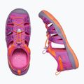 Сандалі трекінгові дитячі KEEN Moxie purple wine/nasturtium 10