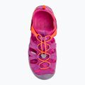 Сандалі трекінгові дитячі KEEN Moxie purple wine/nasturtium 6