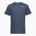 Футболка чоловіча Nike Dri-Fit smokey obsidian heather/matte silver