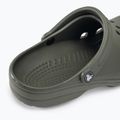 Чоловічі шльопанці Crocs Classic пильно-оливкові 10