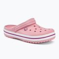 Шльопанці Crocs Crocband pearl pink/wild orchid