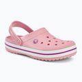 Шльопанці Crocs Crocband pearl pink/wild orchid 2