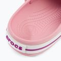Шльопанці Crocs Crocband pearl pink/wild orchid 10