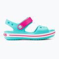 Босоніжки дитячі Crocs Crockband Kids Sandalo pool/candy pink 2