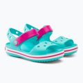 Босоніжки дитячі Crocs Crockband Kids Sandalo pool/candy pink 4