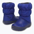 Дитячі снігоступи Crocs Winter Puff Kids блакитно-блакитні/світло-сірі 6