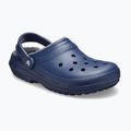 Шльопанці Crocs Classic Lined Clog navy/charcoal 9