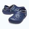 Шльопанці Crocs Classic Lined Clog navy/charcoal 14