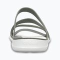 Шльопанці жіночі Crocs Swiftwater Sandal W smoke/white 10