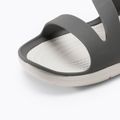 Шльопанці жіночі Crocs Swiftwater Sandal W smoke/white 7