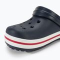 Шльопанці дитячі Crocs Crocband Clog Kids navy/red 8