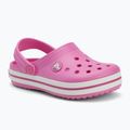 Шльопанці дитячі Crocs Crocband Clog Kids party pink 2
