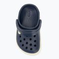 Шльопанці дитячі Crocs Crocband Clog Kids navy/citrus 6