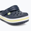 Шльопанці дитячі Crocs Crocband Clog Kids navy/citrus 8