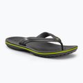 В'єтнамки Crocs Crocband Flip graphite/volt green