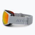 Маска лижна Atomic Count S Stereo light grey/red stereo 4
