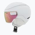 Лижний шолом Atomic Revent GT Amid Visor HD white heather/pink chopper hd 3
