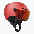Шолом лижний дитячий Atomic Revent Visor Jr red/red flash