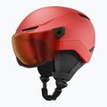 Шолом лижний дитячий Atomic Revent Visor Jr red/red flash 2