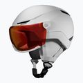 Шолом лижний дитячий Atomic Revent Visor Jr white heather/red flash 2