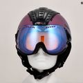 Гірськолижний шолом CASCO SP-2 Photomatic Visor strusted небесний градієнт матовий 9