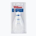 Волани для бадмінтону Wilson Dropshot Clamshel 3 шт. білі WRT6048WH+
